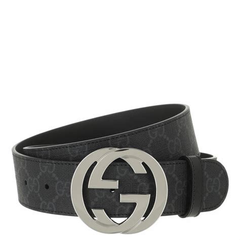 gucci riem zwart mannen|Riemen voor heren .